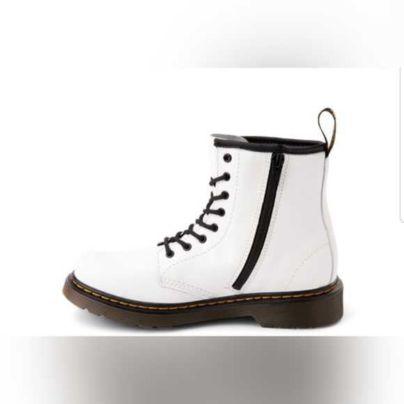 NEW! Dr. Martens 1460 8-Eye Boot - Little Kid - White sz 7 NWT Price Firm - Picture 6 of 11